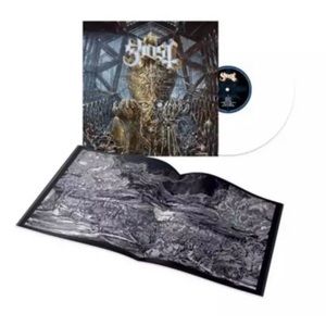 GHOST Impera Opaque White Vinyl LP Sealed + 28 Page Book NEW EU